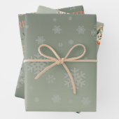 Ugly Sweater Christmas Wrapping Paper Set 3 Geschenkpapier Set (Beispiel)