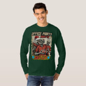Ugly sweater Christmas zombies brains comic book T-Shirt (Vorne ganz)