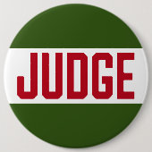 Ugly Sweater Contest Judge Button (Vorderseite)