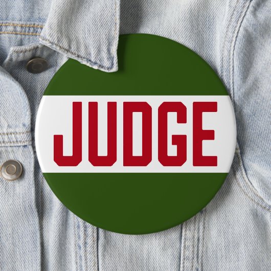 Ugly Sweater Contest Judge Button (Beispiel)