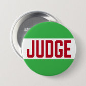 Ugly Sweater Contest Judge Button (Vorne & Hinten)