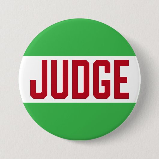 Ugly Sweater Contest Judge Button (Vorderseite)