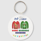 Ugly Sweater Contest Preis für den 3. Platz Schlüsselanhänger (Vorderseite)