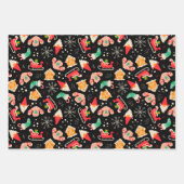 Ugly Sweater Cosy Christmas Set 3 Geschenkpapier Set (Vorderseite 3)