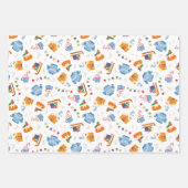 Ugly Sweater Cosy Christmas Set 3 Geschenkpapier Set (Vorderseite 2)