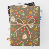 Ugly Sweater Cosy Christmas Set 3 Geschenkpapier Set (Beispiel)