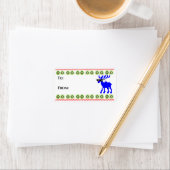 Ugly Sweater (Deal with it) Reinirer Label Adressaufkleber (Insitu)