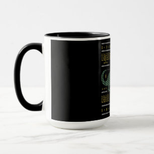 Ugly Sweater Dinosaurier Weihnachten Tasse