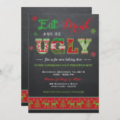 Ugly Sweater Einladung / Ugly Sweater Einladung (Vorne/Hinten)
