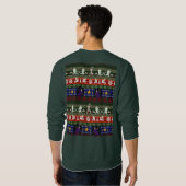 Ugly Sweater Fantasy Theme Sweatshirt (Schwarz voll)