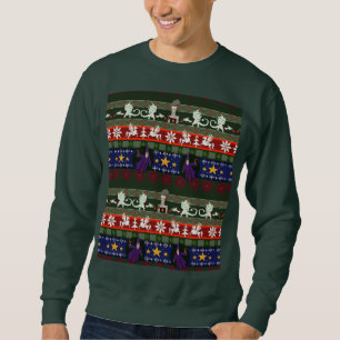Ugly Sweater Fantasy Theme Sweatshirt