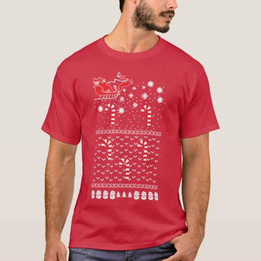 UGLY SWEATER-Freund T-Shirt (Vorderseite)