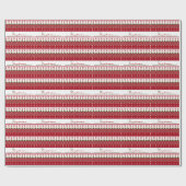 Ugly Sweater gegossen Hyge Angels Herz Weihnachten Geschenkpapier (Flach)