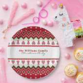 Ugly Sweater gegossen Hyge Angels Herz Weihnachten Pappteller (Party)