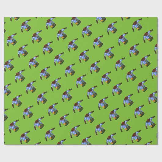 Ugly Sweater Gift Wrap Geschenkpapier (Flach)