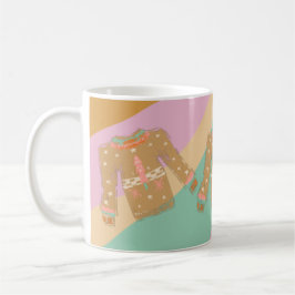 Ugly Sweater Groovy Weihnachten Bunter Swirl Kaffeetasse