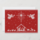 Ugly Sweater Happy Geburtstag Jesus Christliches F (Rückseite)