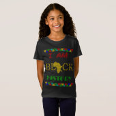 Ugly Sweater I bin Black History African Black Pri T-Shirt (Vorne ganz)