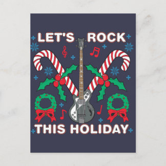 Ugly Sweater Lasse Rock Dieses Holiday Design Feiertagspostkarte