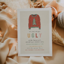 Ugly Sweater Party | Christmas Party Invitation Einladung