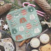 Ugly Sweater Party Dessert Teller