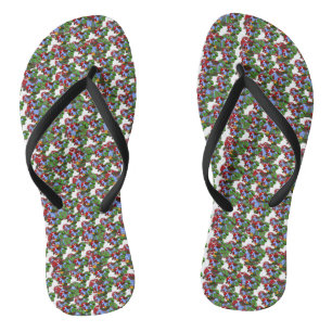 Ugly Sweater Party Drehte Flop Badesandalen