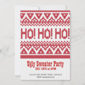 Ugly Sweater Party Einladung (Vorderseite)