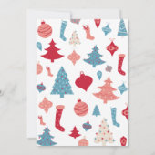 Ugly Sweater Party Einladung Business rustikal (Rückseite)