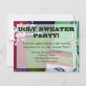 Ugly Sweater Party Einladungen (Vorderseite)