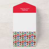 Ugly Sweater Party in einer Einladung (Außenbereich)