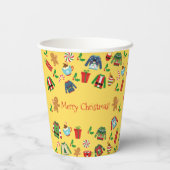 Ugly Sweater Party Pappbecher (Rückseite)