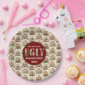 Ugly Sweater Party Pappteller (Party)