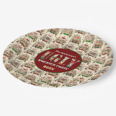 Ugly Sweater Party Pappteller (Schrägansicht)