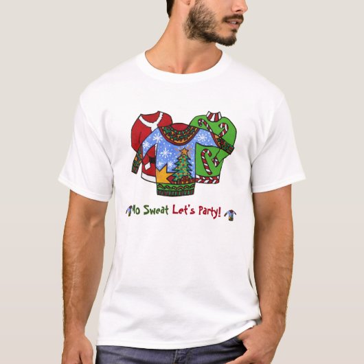 Ugly Sweater Party T-Shirt (Vorderseite)