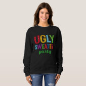 Ugly Sweater Party Womens Shirt (Vorne ganz)