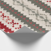 UGLY SWEATER PATTERN GESCHENKPAPIER (Ecke)
