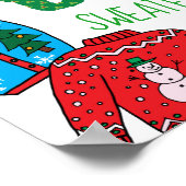 Ugly Sweater Poster, Foto Prop Poster (Ecke)