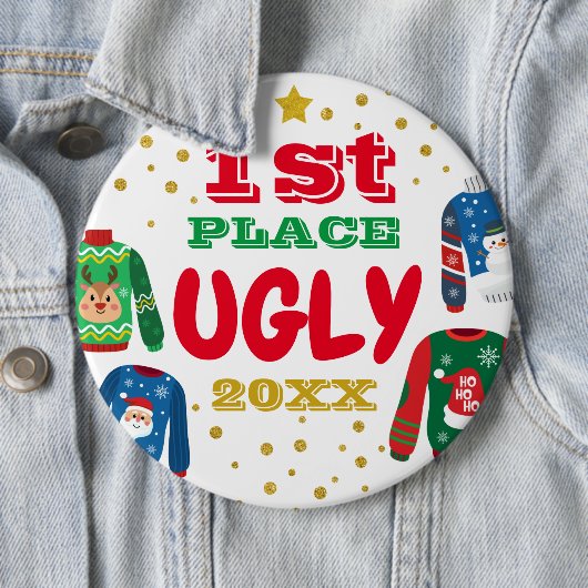 Ugly Sweater Round Button, Colossal, 1,8 mm Button (Beispiel)