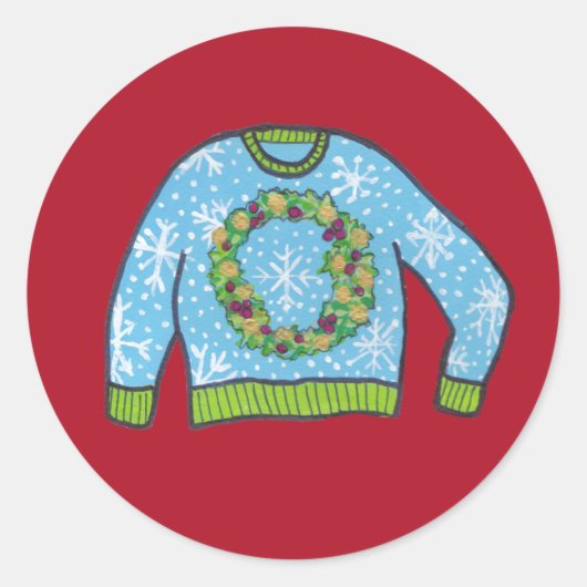 Ugly Sweater Stickers (Vorderseite)