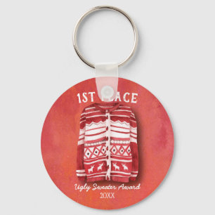 Ugly Sweater Tacky Award Schlüsselanhänger