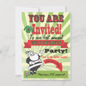 Ugly Sweater Weihnachten Party Einladungen (Vorderseite)