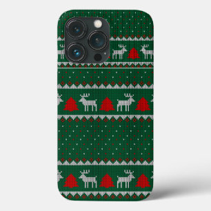Ugly Sweater Weihnachts-Imitate Strick Pattern Cas Case-Mate iPhone Hülle