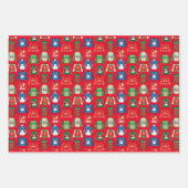 Ugly Sweater Wrapping Paper Flat Sheet Set 3 Geschenkpapier Set (Vorderseite 2)