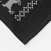 Ugly Sweater Xmas Lights Santa Hammerhead Shark Ch Fleecedecke (Ecke)