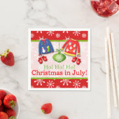Ugly Sweaters Weihnachten im Juli Papier Napkins Serviette (Beispiel)