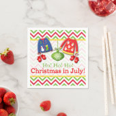 Ugly Sweaters Weihnachten im Juli Papier Napkins Serviette (Beispiel)