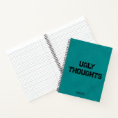 Ugly Thoughts Grunge Self-Care Journal Notizblock (Innenseite)