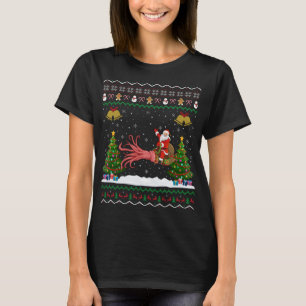 Ugly Tintenfisch Xmas Geschenk Weihnachtsfeier Tin T-Shirt