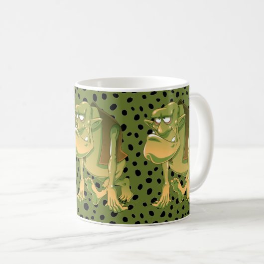 Ugly Troll Kaffeetasse (VorderseiteRechts)