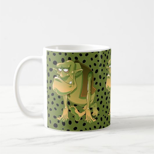 Ugly Troll Kaffeetasse (Links)